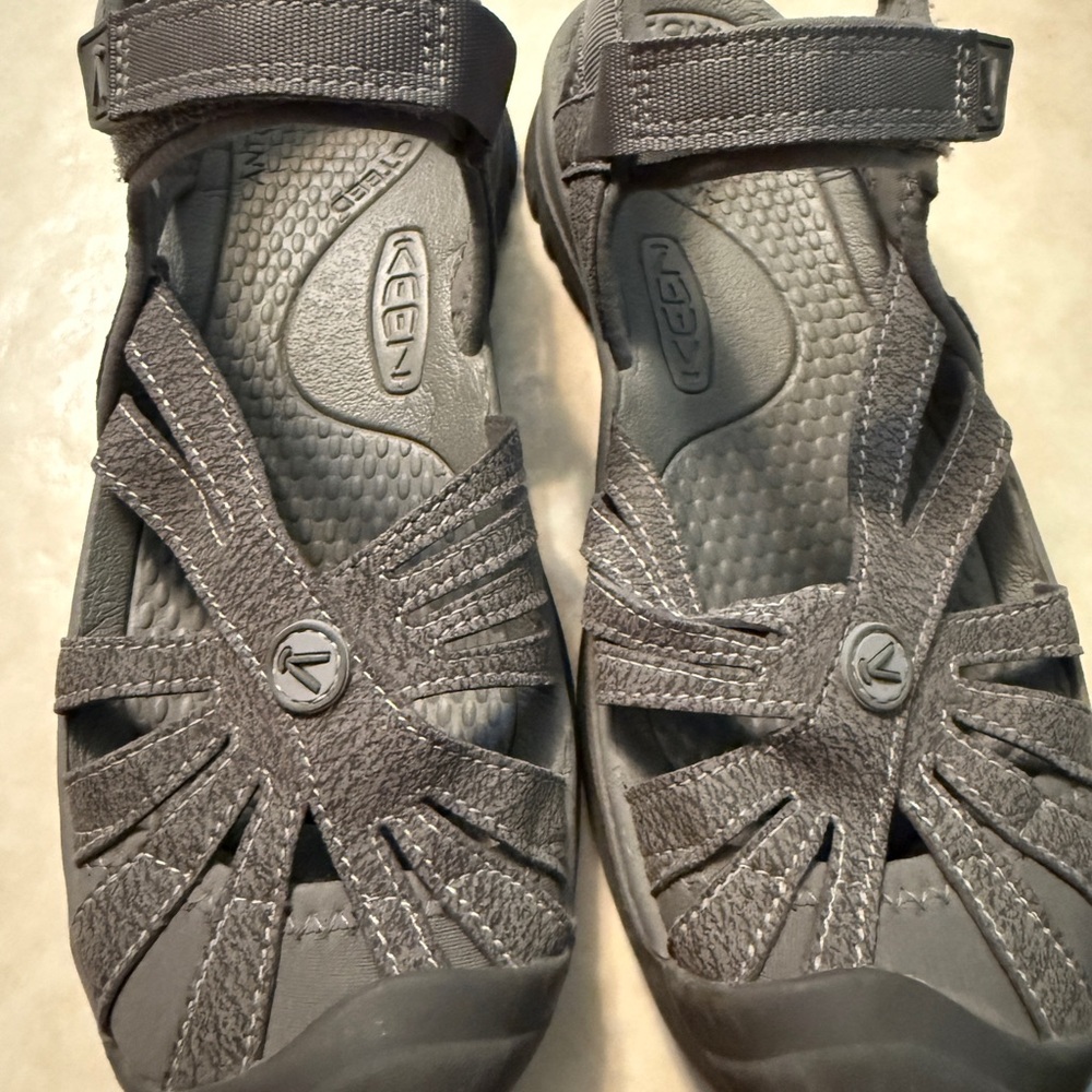Keen Charcoal Strappy Sandals